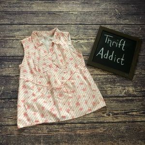 🌀Motherhood Maternity | Floral Sleeveless Shirt